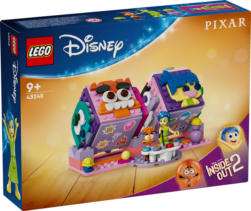 Lego disney inside out 2 mood cubes 43248 for ages 9+ 394pcs, , medium-null