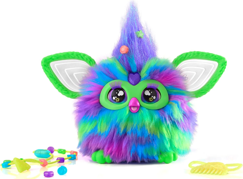 Furby glow in the dark interactive plush toy, , medium-null
