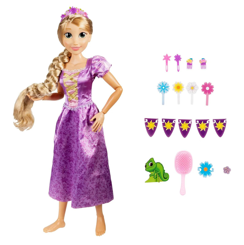 Disney princess rapunzel doll playdate 80cm, , medium image number null