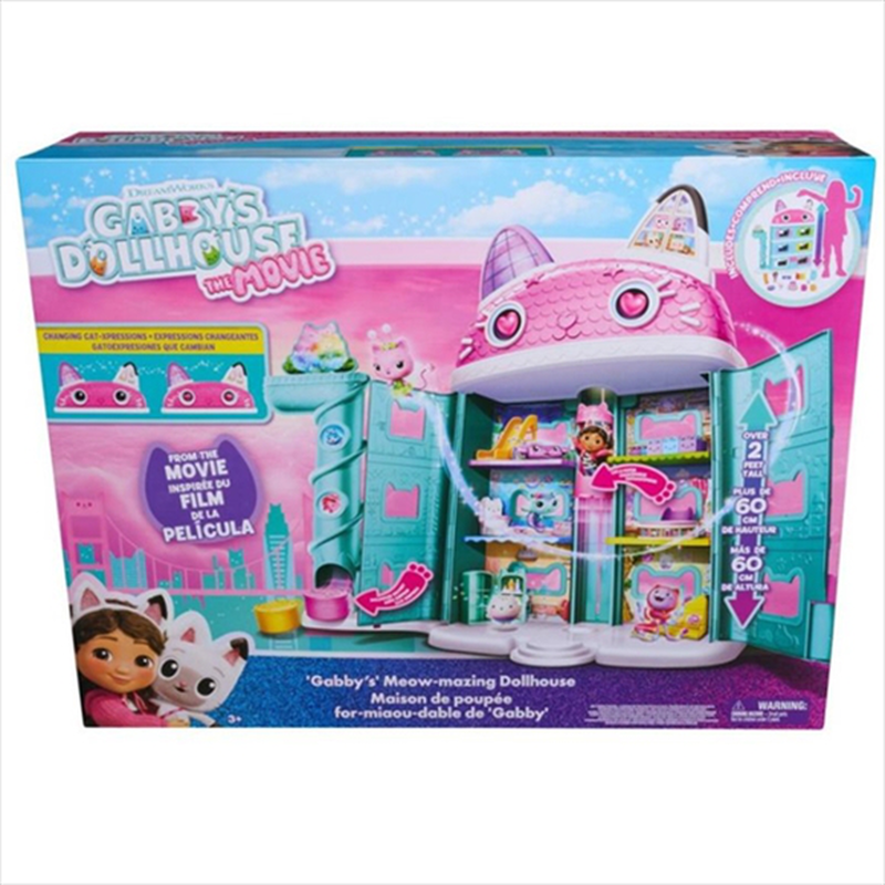 Spin master gabbys dollhouse movie dollhouse 6074334, , medium-null