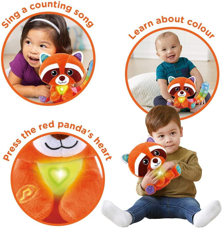 Leapfrog colourful counting red panda, , medium image number null