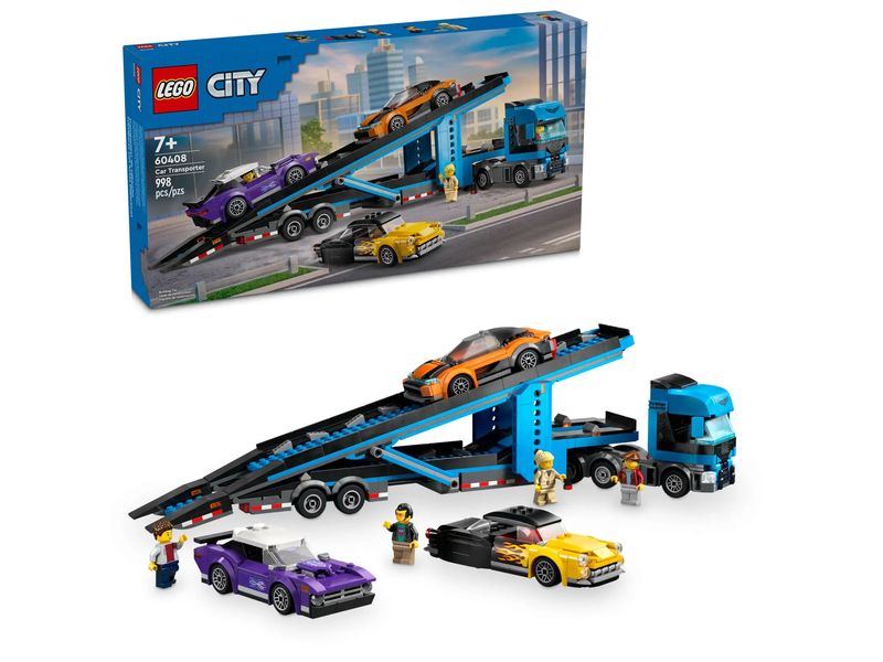 Lego 60409 city yellow mobile construction crane, , medium image number null