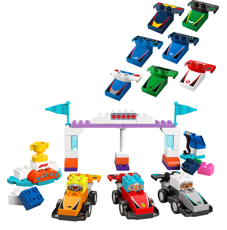 Product image: Lego duplo 10445 f1 team race cars & drivers, , medium-null
