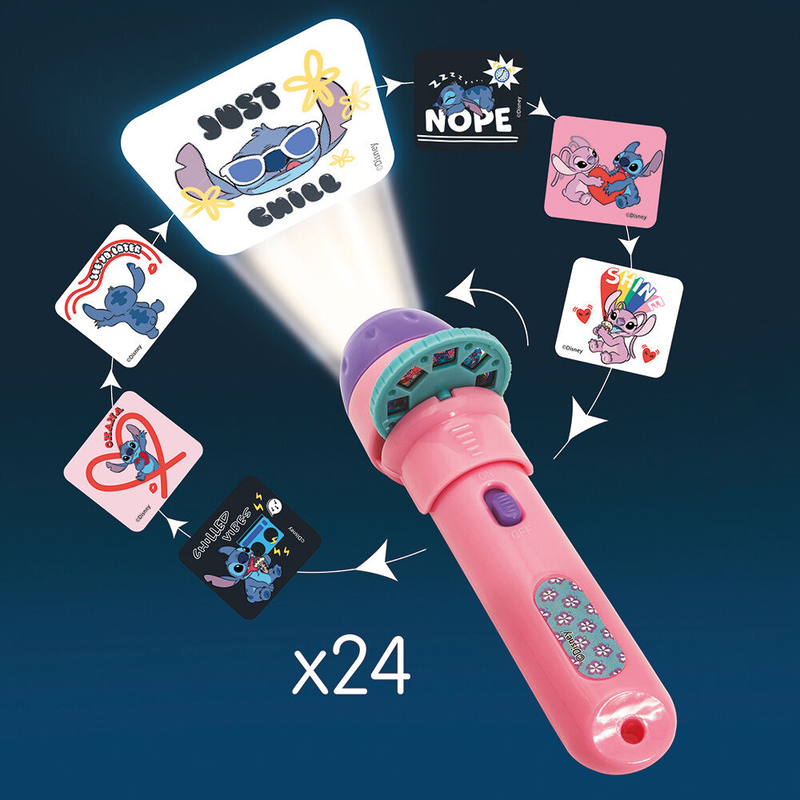 As mini projector disney stitch for ages 3+ 64250, , medium-null