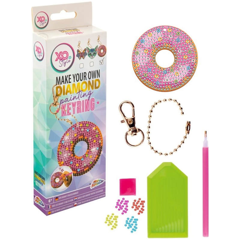 Make your own diamond painting keyring, , medium-null