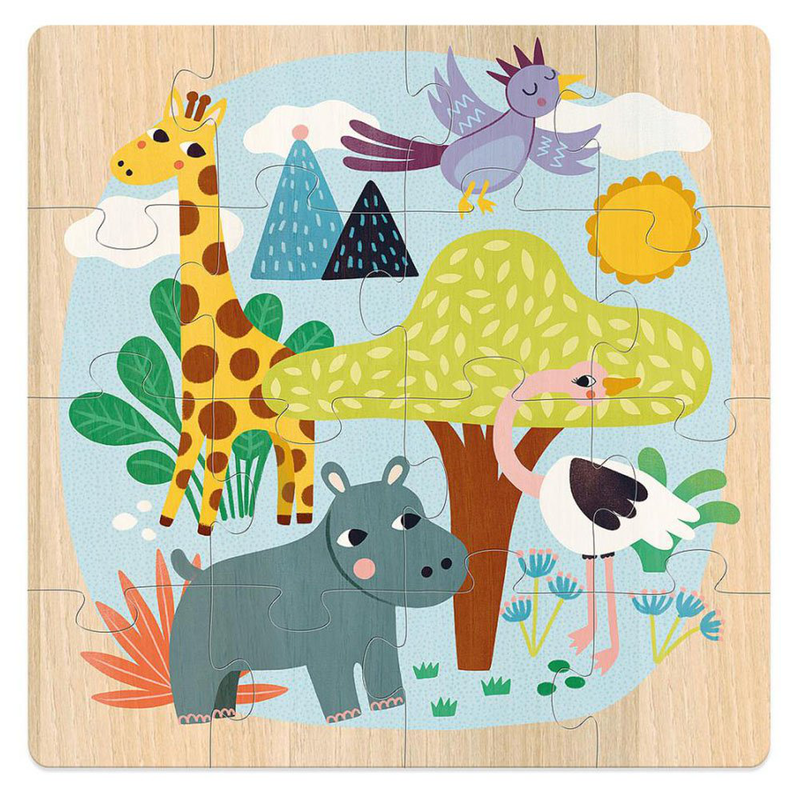 Product image: Animals of the world - 3 x 16 pcs, , medium-null