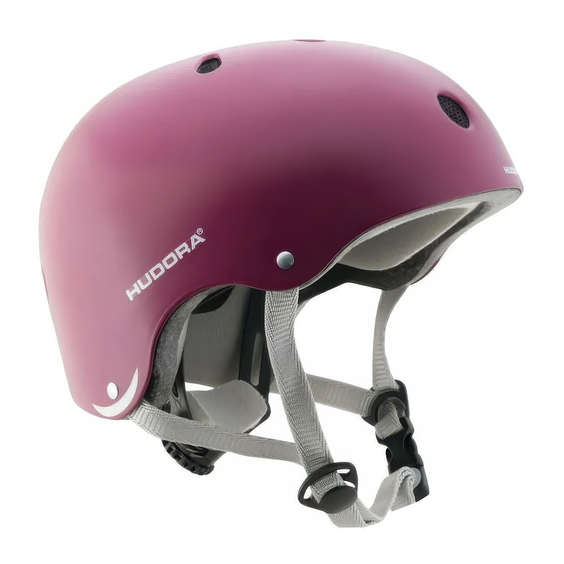 Product image: Hudora skater helmet, berry, size 56–60, , medium-null