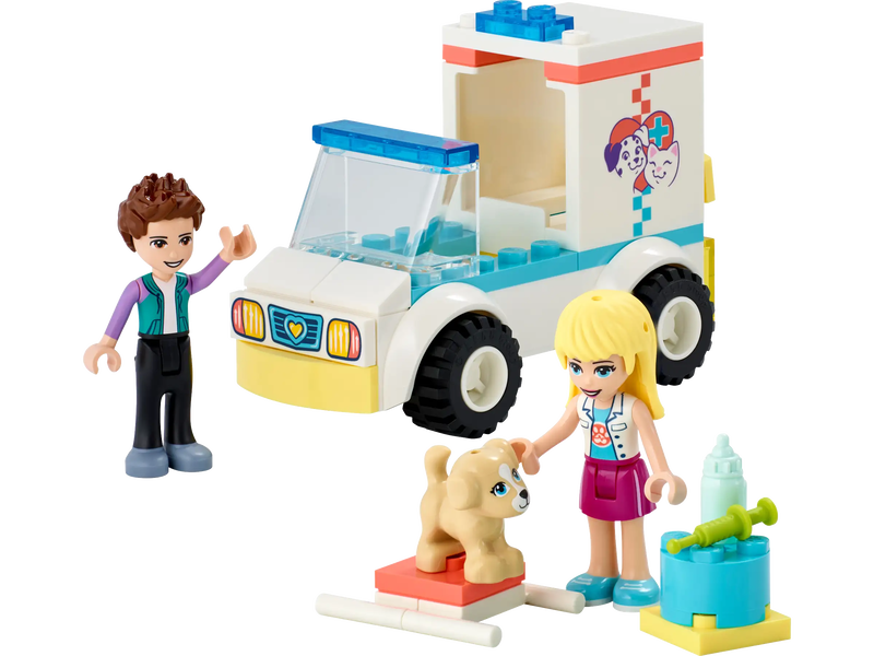 Lego friends 41694 pet clinic ambulance, , medium-null