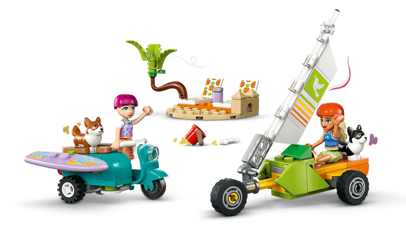 Product image: Lego friends 42641 surfing dogs and scooter adventure, , medium-null
