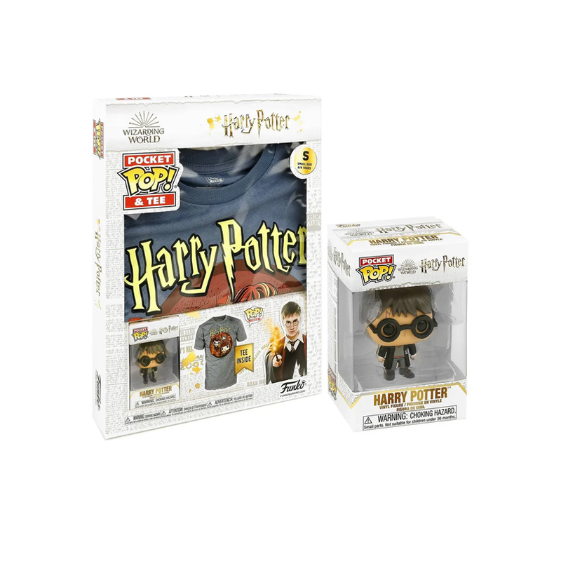 Pop! Tees movies: harry potter - trio pocket s, , medium-null