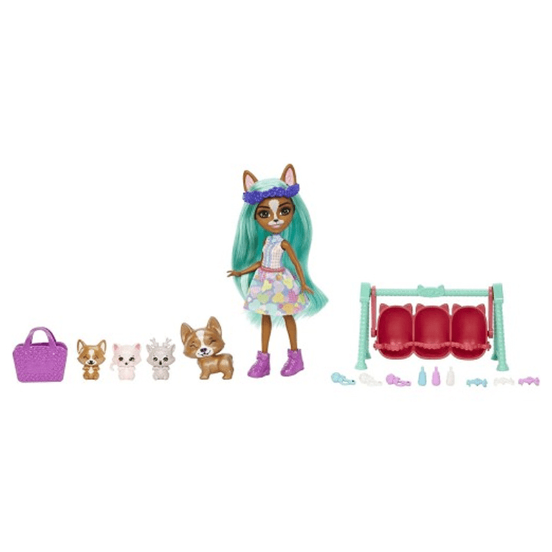 Enchantimals baby best friends game set hlk83, , medium-null