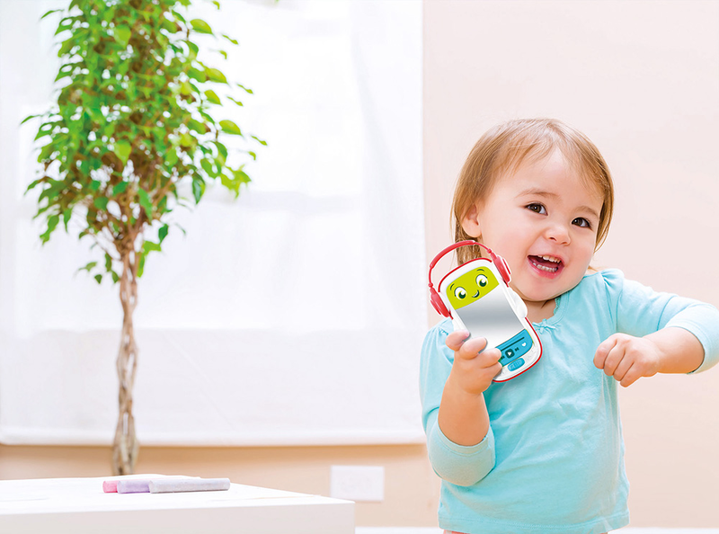 As baby clementoni educational baby toddler mini radio 63426 3m+ (1pc random selection of color), , medium image number null