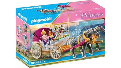 Playmobil princess πριγκιπική άμαξα 70449 για 4+ ετών, , medium
