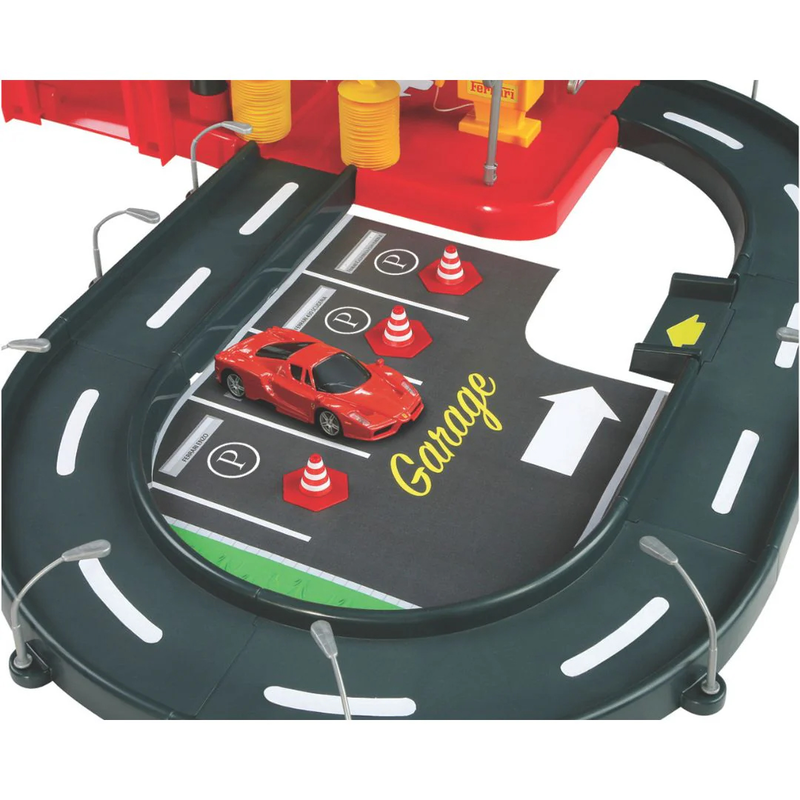 Ferrari r&p parking garage + 2 auto ferrari 1:43, , medium-null
