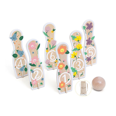Classic world toys flower bowling, , medium