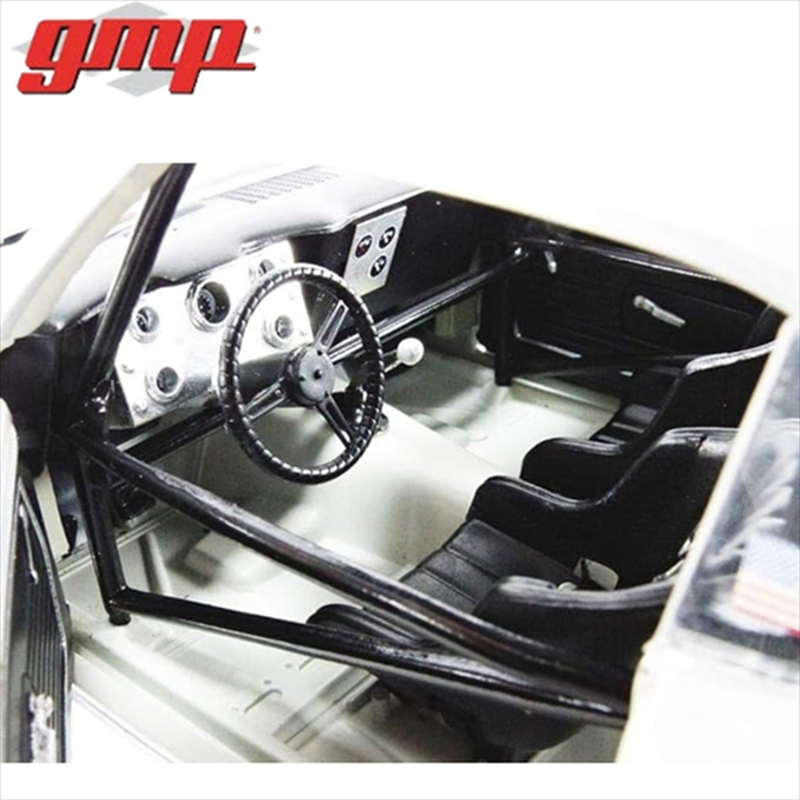 Gmp 1967 chevy camaro z/28 alan green chevrolet #7 gary gove/mark skip scott max dudley, white, 1/18, , medium-null