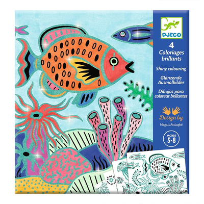 Under the sea coloring surprises