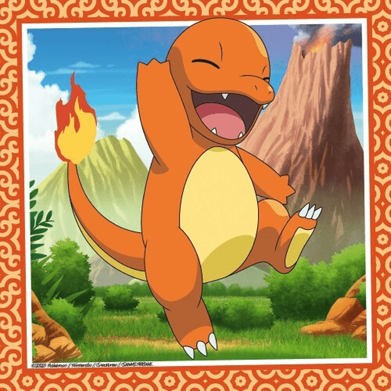 Pokemon puzzles 3x49pcs, , medium-null