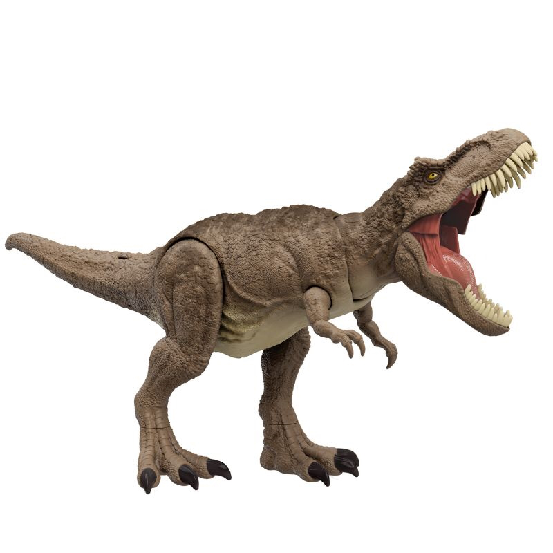 Jurassic world aggressive t-rex figure hxf53, , medium-null