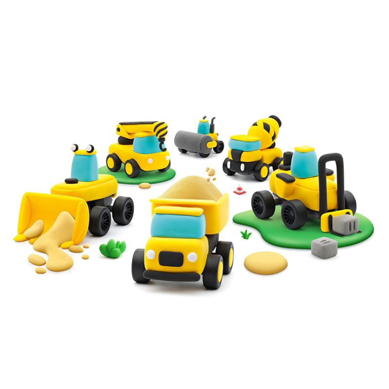 Hey clay 12901 hey clay construction vehicles series motors 440076, , medium-null