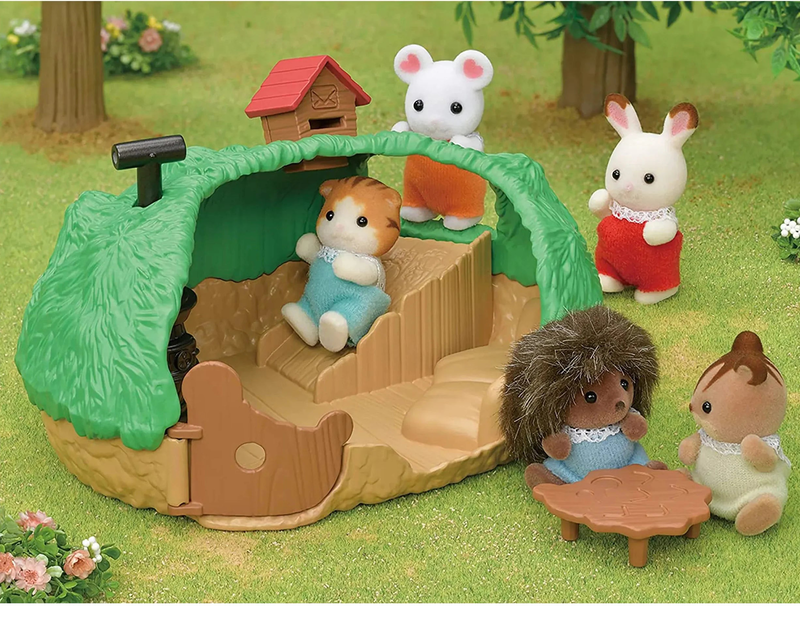 Sylvanian families baby hedgehog hideout, , medium image number null