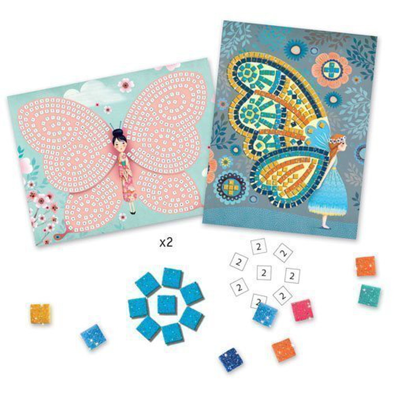 Butterflies mosaics, , medium-null
