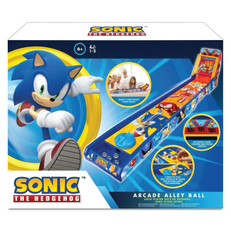 Sonic arcade alley-ball game, , medium-null