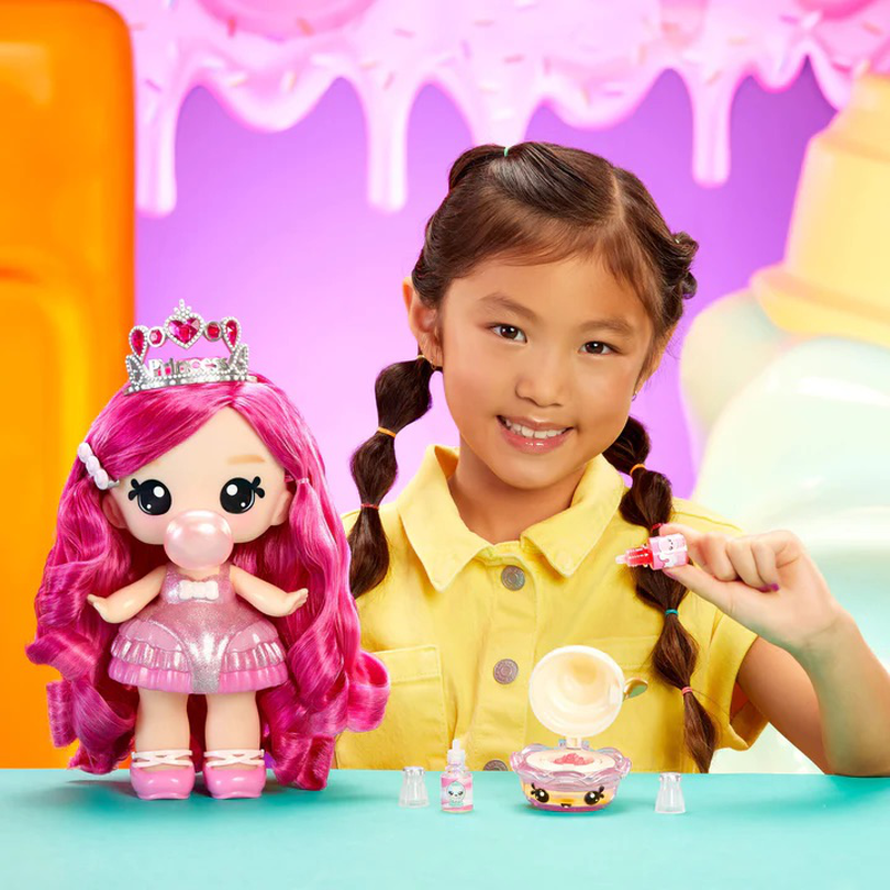 Yummiland large doll + lipgloss pet - bianca bubblegum - 4y+, , medium image number null