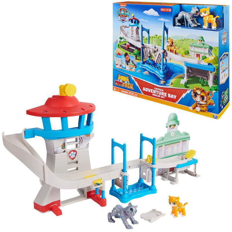 Paw patrol adventure bay rescue playset, , medium-null