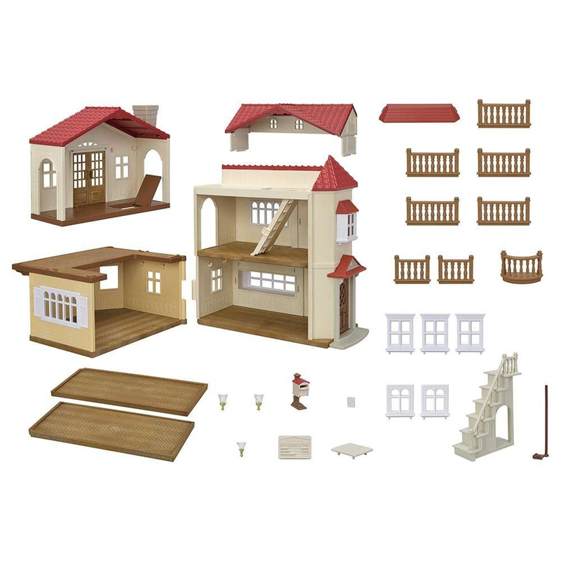 Product image: Sylvanian families red roof country home, , medium-null
