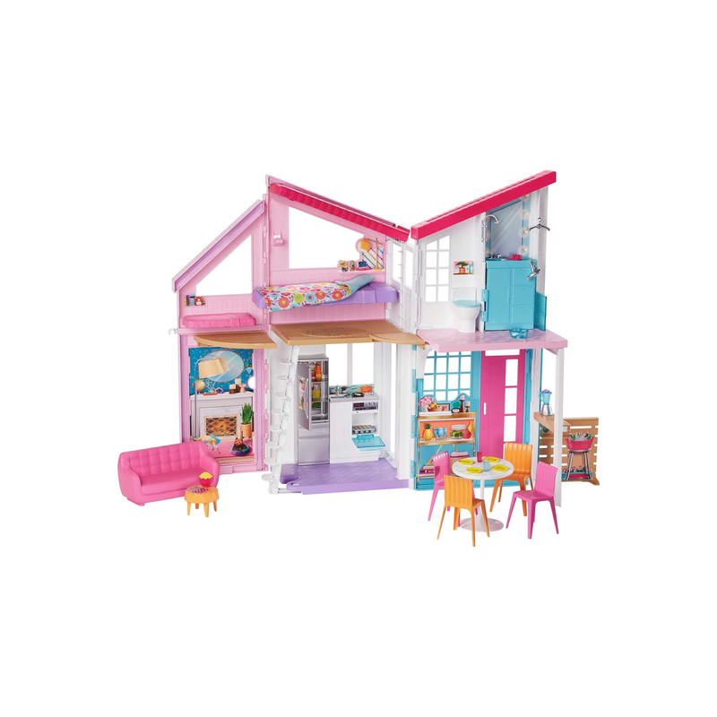Barbie malibu house dollhouse, , medium-null