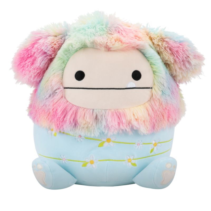 Product image: Squishmallows - zozo the rainbow and blue bigfoot 30 cm sqcr07690, , medium-null
