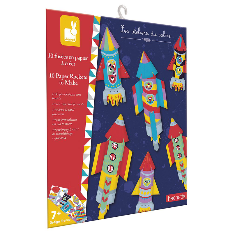 Product image: 10 paper rockets to make, , medium-null
