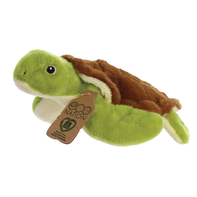 Aurora 35018 eco nation turtle 26 cm soft toy