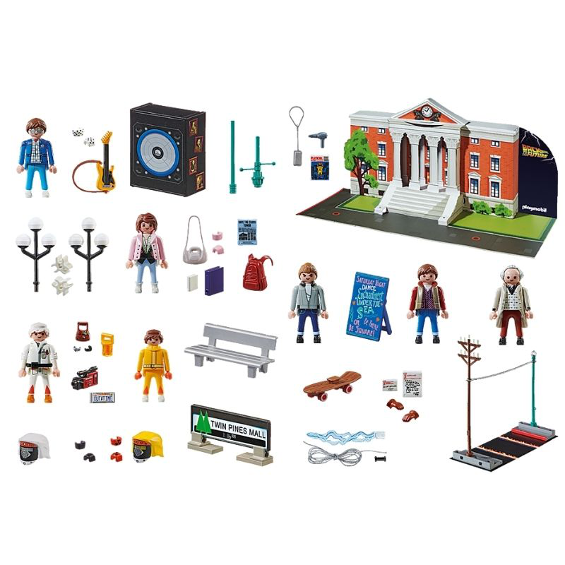 Playmobil 70574 back to the future - advent calendar, , medium-null