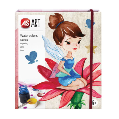 As art watercolor fairies 6y+, , medium