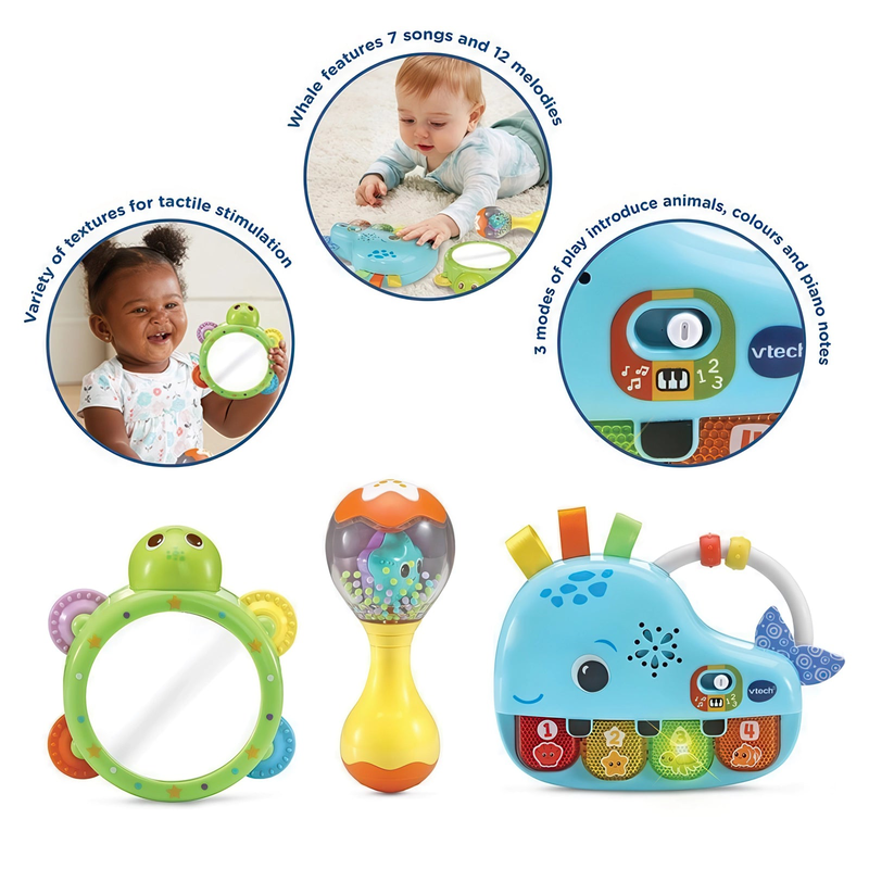 Vtech baby ocean buddies animal band musical toys, , medium image number null