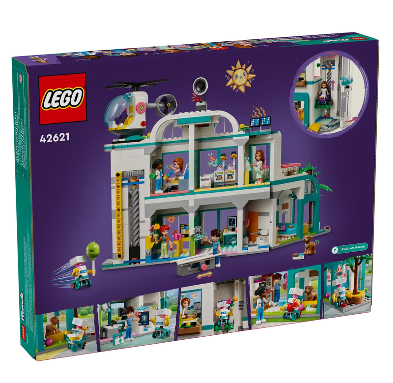 Lego friends 42621 heartlake city hospital, , medium-null
