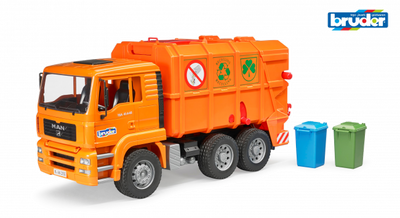 Bruder 02760 man tga carbage truck orange 3y+, , medium