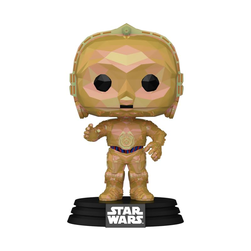 Funko pop! Star wars: c-3p0 *faceted (exclusive), , medium-null