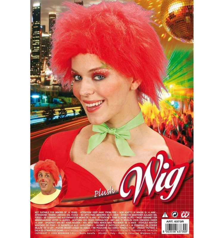 Product image: Party red wig, , medium-null