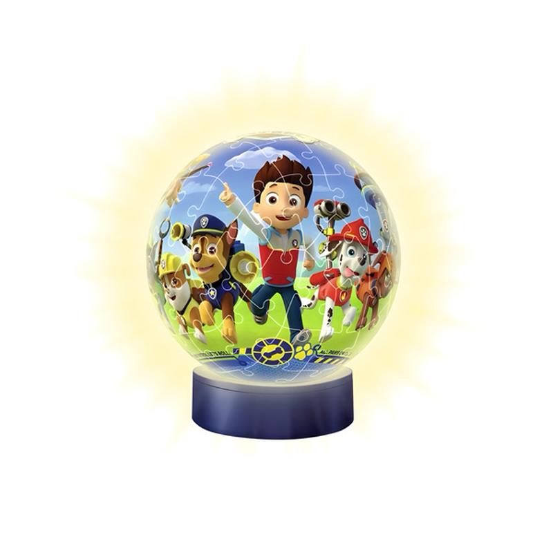 3d μπάλα λάμπα paw patrol 72pcs ravensburger, , medium-null