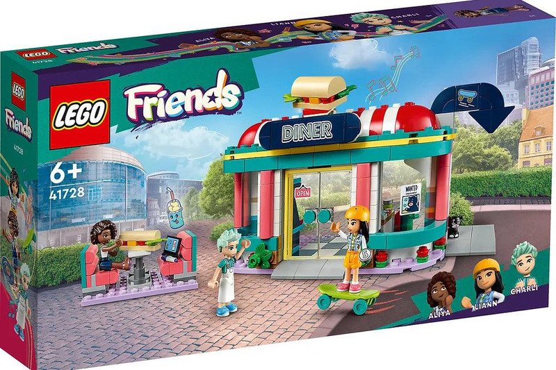 Lego friends 41728 heartlake downtown diner, , medium image number null