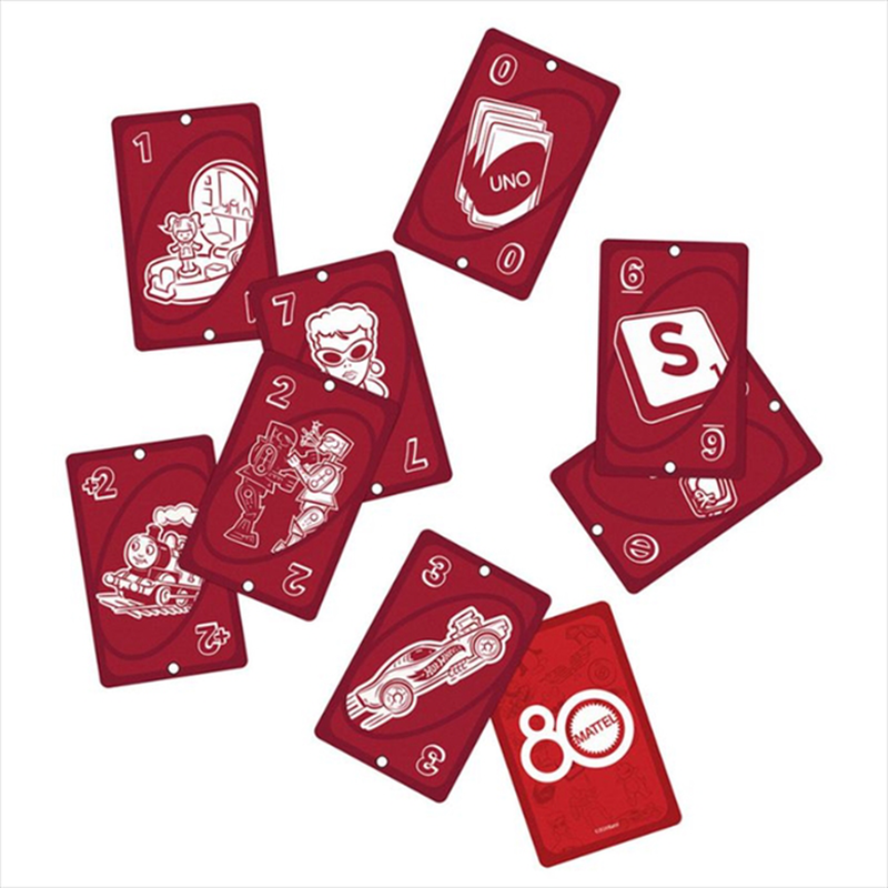 Uno mattel 80 years jgk30, , medium-null