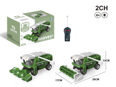 Remote controlled rc 2-channel t5 harvester, , medium