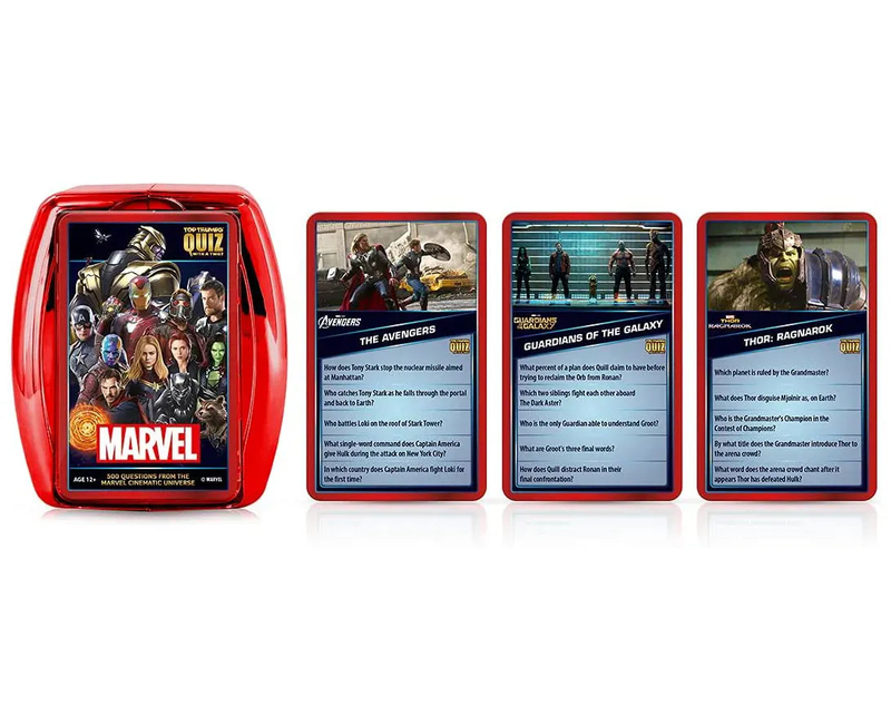 Product image: Top trumps marvel cinematic universe quiz game, , medium-null