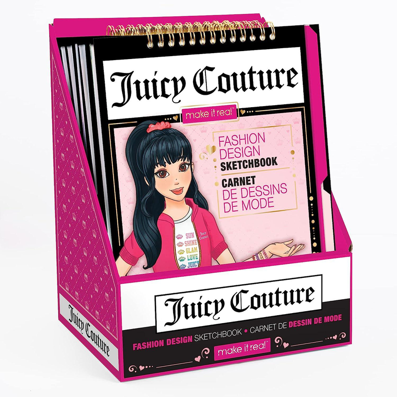 Make it real Juicy Couture fashion sketchbook, , medium image number null