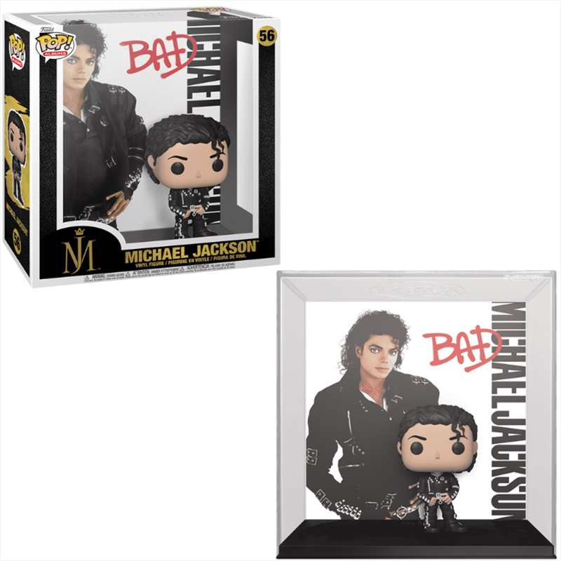 Funko pop! Albums: michael jackson - bad #56, , medium-null