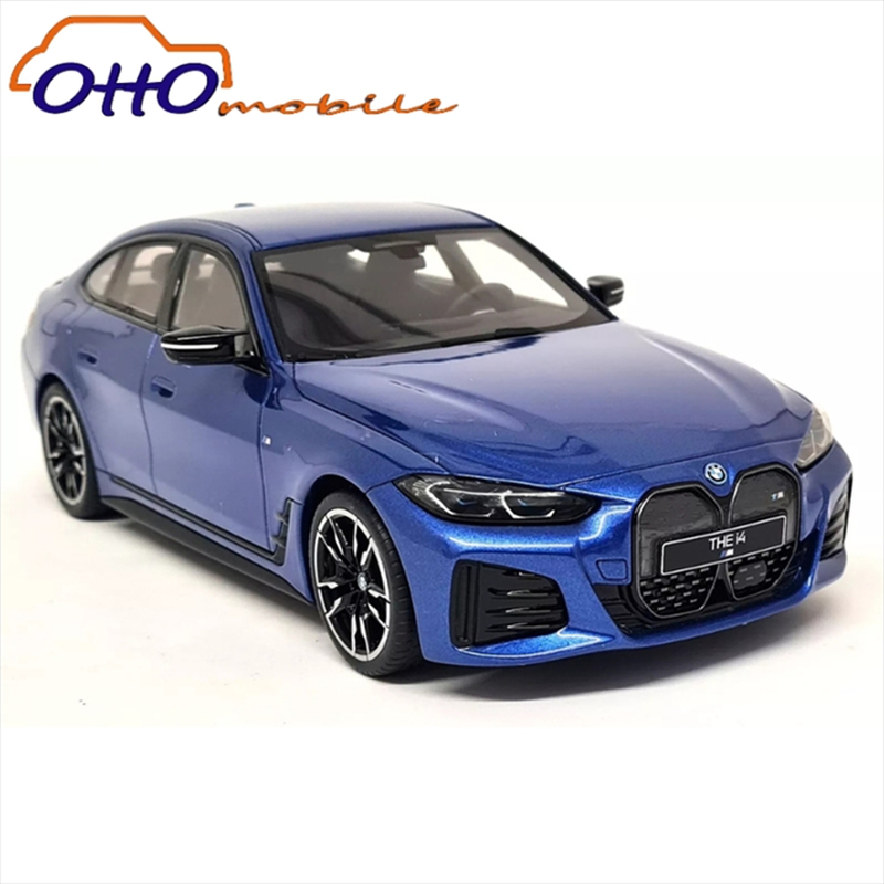 Ottomobile1/18 2021 bmw i4 m50 *resin series*, blue, , medium image number null