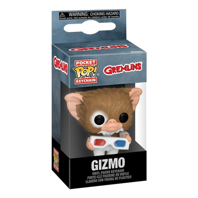 Funko pocket pop! Gremlins - gizmo with 3d glasses vinyl figure keychain